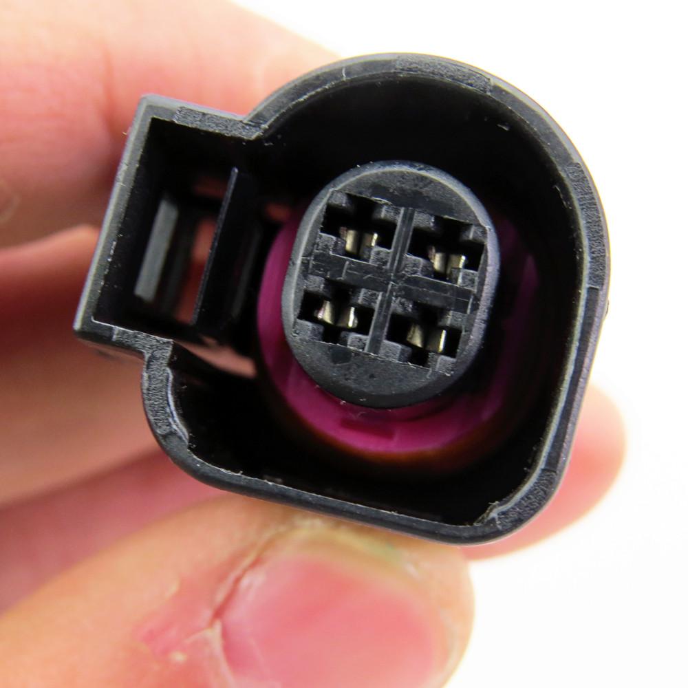 FHAWKEYEQ Coolant Water Temperature Sensor Switch Cable Harness Pigtail Connection Plug For VW Beetle Jetta Passat Golf A4 A6