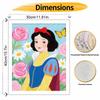Disney Snow White Paint by Numbers Painting Art Kit Floral Butterfly Home Decor Gift