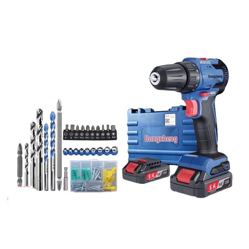 Dongcheng DCJZ24-10E Cordless Electric Drill/Screwdriver CN plug (adapter included)