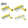 Soil Weed Rake Weeding with High Carbon Steel Teeth Wooden Upright Garden Handle Remover Lightweight Weeder Tool