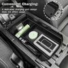 For 2018-2024 GMC Terrain Center Console Organizer Armrest Storage Box Tray Compartment Storage Secondary Car Box Accessories