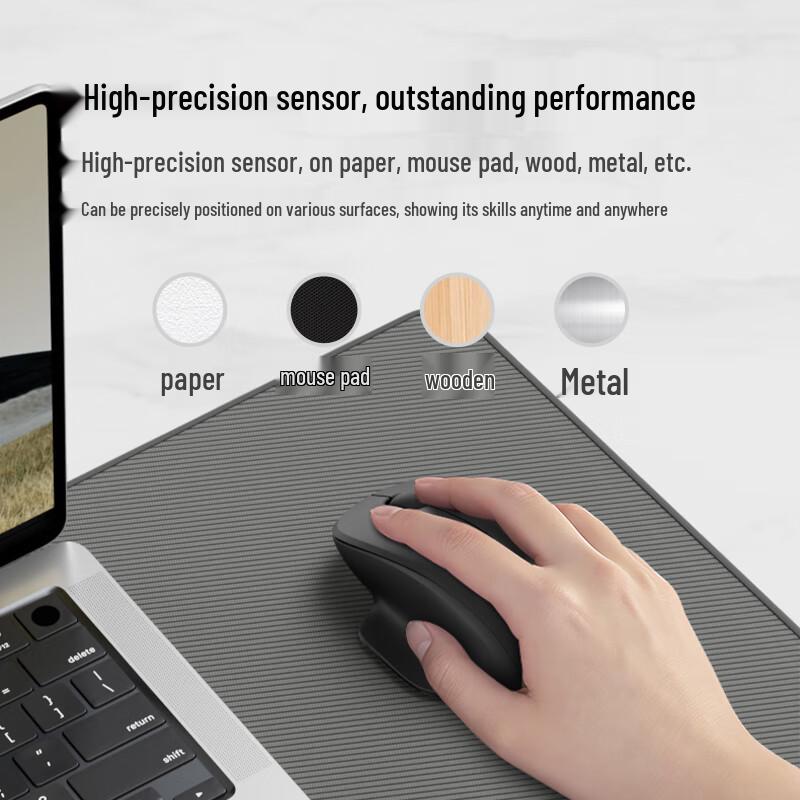 HP Professor SE Ergonomic Dual-Mode Wireless Mouse