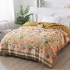 Summer Cotton Gauze Throw Blanket Towel Quilt Cover Blanket Single Double Bed Office Lunch Nap Blanket Home Air Conditioning Cover