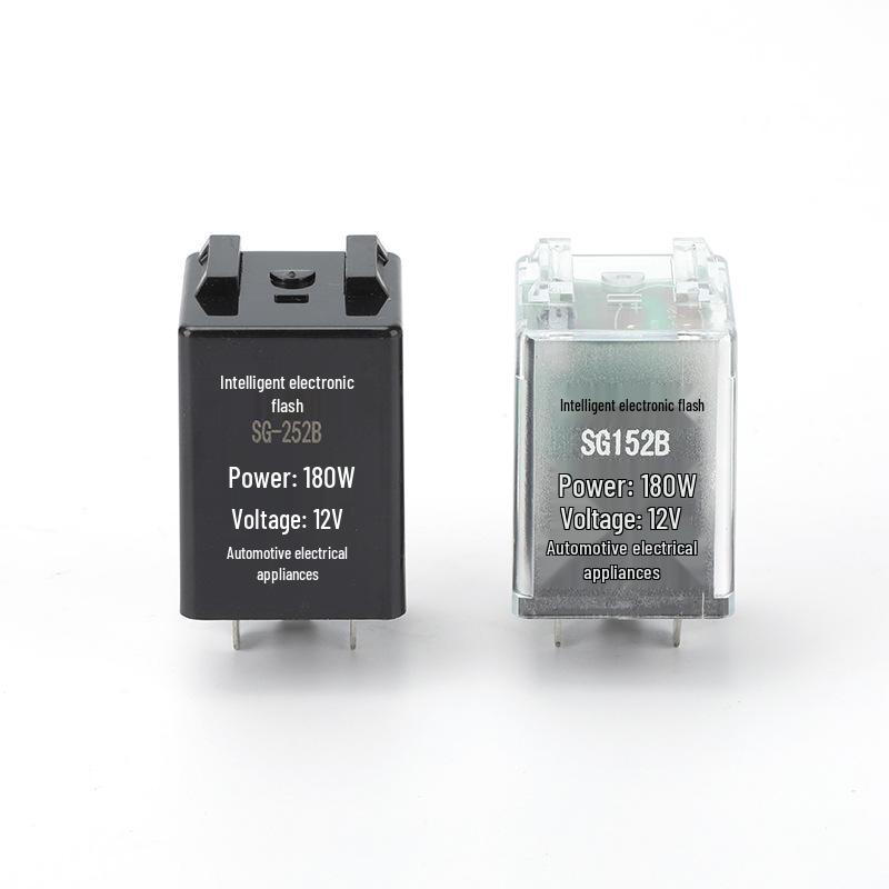 High Power Car Flasher SG252B 12V/24V Turn Signal Relay with Tripod Light, 180W