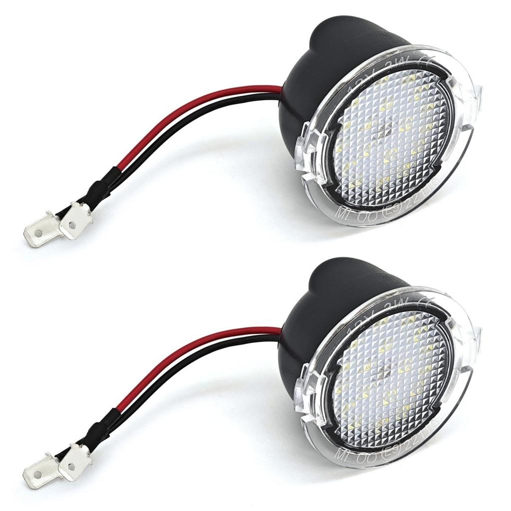 2 uds. luces en los espejos compatibles con Ford, Lincoln, Mercury LED 450lm Todoterreno