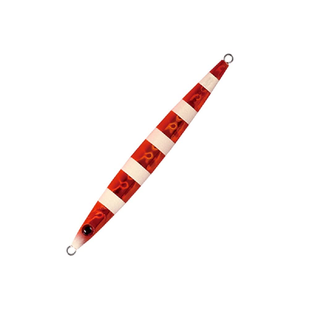 

Металлическая джиг-копье 235 мм 300 г Приманка Red Zebra Glow 107LC КРИЧИТЕ! #39(РЗ)