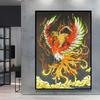 Japanese Classic Anime  Charizard Decorative Painting High Quality Canvas  Modern Home Bedroom Wall Picture Decorative