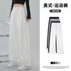 Gray Sweatpants Women's Spring and Autumn Loose Casual Wide-leg Pants New Autumn Small Leggings Sweatpants