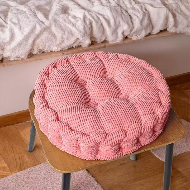 Corn Kernel Velvet Seat Cushion - Thickened Cotton Pad for Sofa, Car, Window, Chair, and Stool