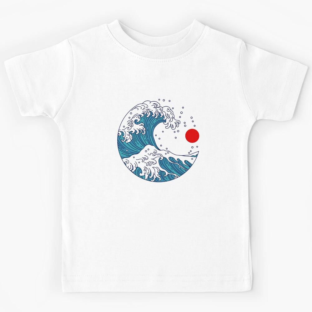 Japan Art Wave Kids T-Shirt 120