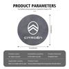 2pcs Car Coaster Anti-slip Mat Sheepskin Water Cup Holder Pad For Citroen C5 C1 C2 C6 C4L DS3 DS4 DS5 C-Elysee Grand Berlingo