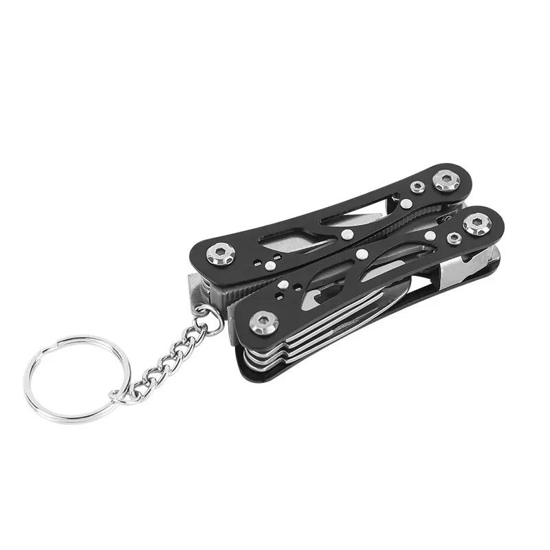 Folding Multi-Function Pocket Knife - Stainless Steel Survival Tool with Pliers & Screwdrivers for Outdoor (Pocket-Sized)