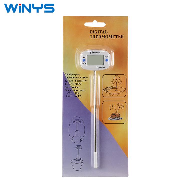 TA288 Digital Pen-Style BBQ Thermometer for Coffee, Food, Liquids, and Oil