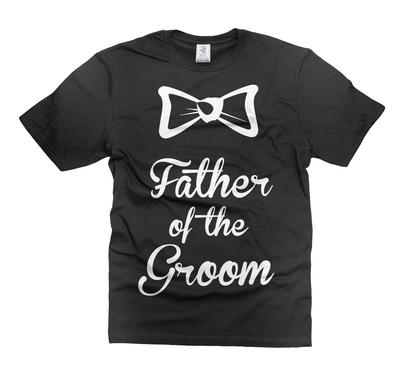 Mens Father Of The Groom T-shirt Groom Father Shirt Wedding Bachelor Party Tees Unisex T-Shirt