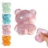 Little Bear Squeeze Toy Soft TPR Fidget for Stress Relief Realistic Gummy Candy Design Slow-Rising Toy Novelty Gift for Anxiety Party Favors