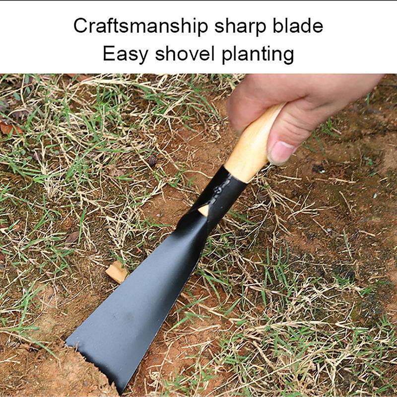 Lopată Sapă Legume Sălbatice Conduce Flori Plante Marine Lopată Sol Îngroșare Sapă de Fier Plivit Lopată Instrument de Grădină Multifuncțional