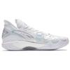 Anta Shock Wave 5 Low Top Midfoot Carbon Plate Basketball Shoes Men's Silver White 112541106R-2