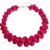 Acrylic Women's Necklace Vintage Jewelry for Women Trendy Resin Beaded Necklace  Dress Accessories