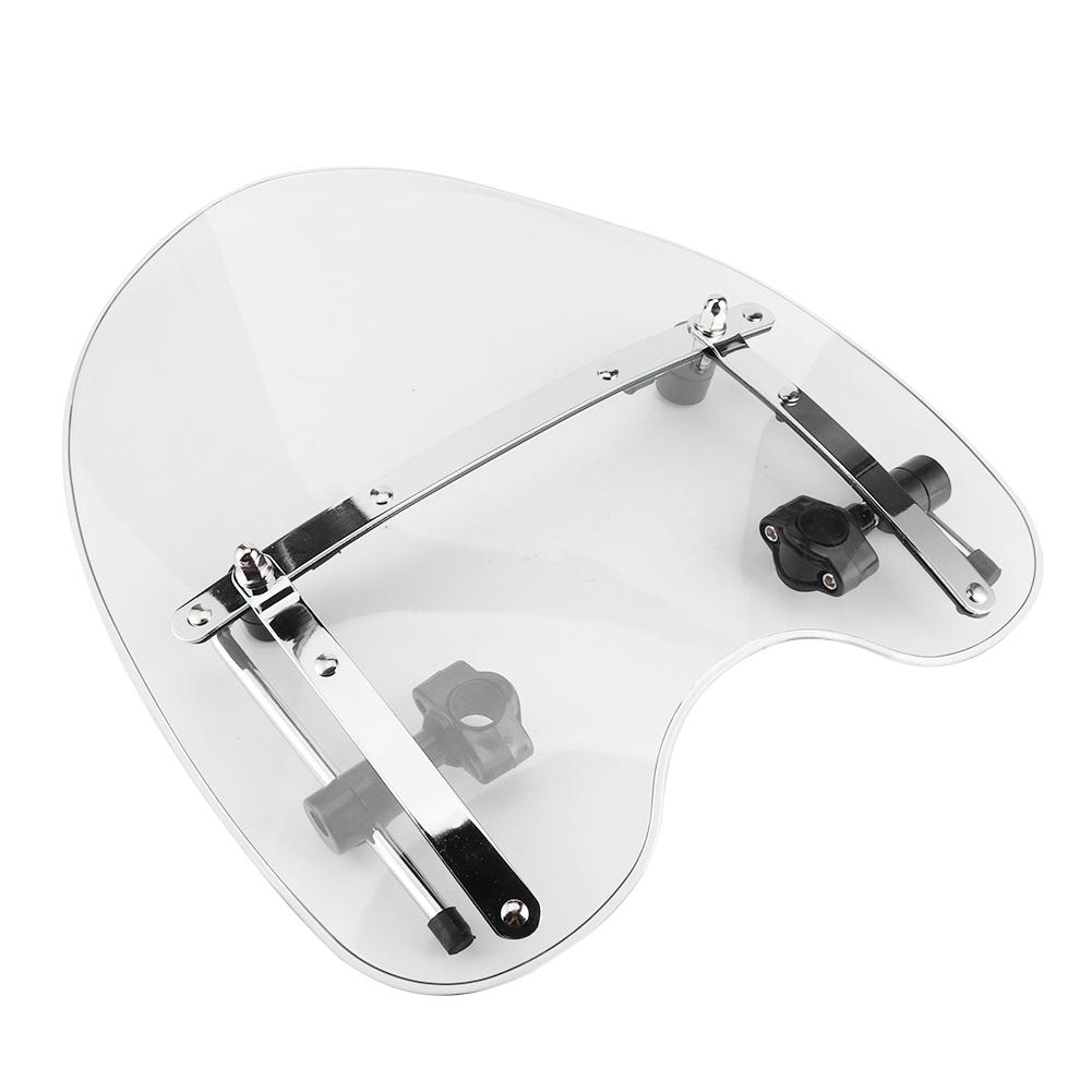 Universal Motorcycle Windshield Windscreen 22‑25mm Handlebar Mounting