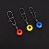 Fishing Line Sinker Slides 10-100Pcs Universal Fit Fishing Float Connector Hook Shank Clips for Fishing Tackle Replacement