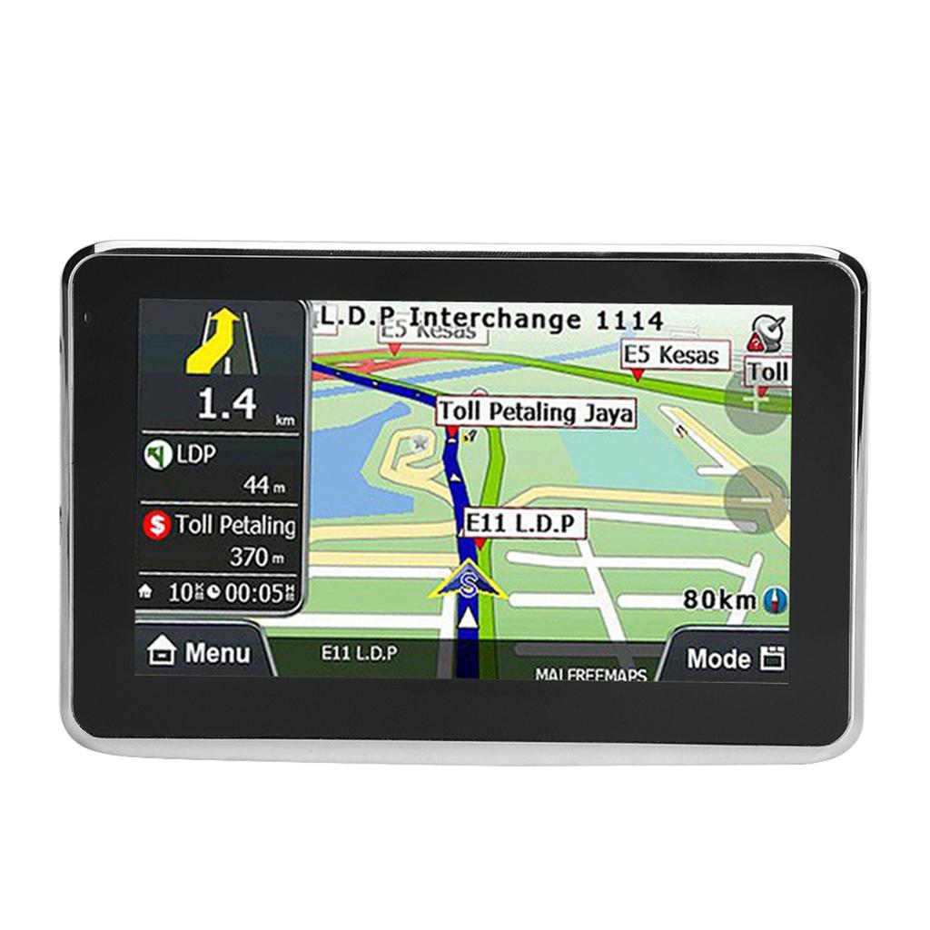 Univerzální 5palcový dotykový displej Autonavigace GPS Navigace DDR256M 8G MP3 FM Mapa Evropy Q5 1