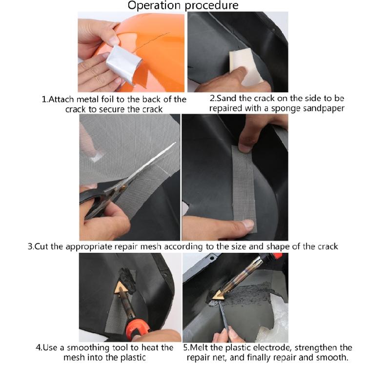 Surface Repair Kit 100W Fast Heating Welder Tool with Soldering Iron Tip & Rod