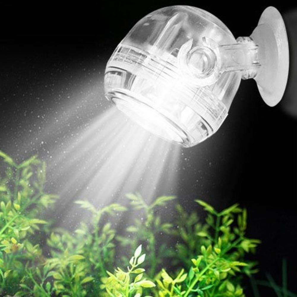 Super Bright LED Aquarium Spotlight USB 180 Degree Rotating Lamp Submersible Fish Lamp  Aquarium