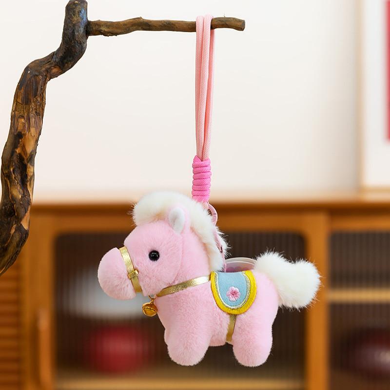 Traditional Style Horse Plush Toy With Pp Cotton Fill For Collectors And Kids