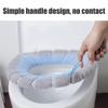 1pcs Thicker Bathroom Toilet Seat Cover Pads Soft Comfortable Toilet Seat Cushion Cover Stretchable Toilet Seat Warmer Easy Inst