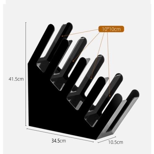 Acrylic paper cup stand for coffee shops and other commercial establishments (no assembly required)