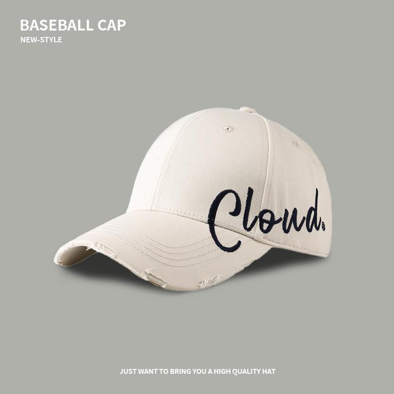 

Spring Womens Baseball Cap With Embroidered Letters For Sun Protection And Casual Style бежевый