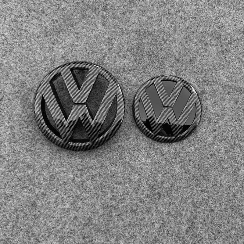 GOLF 4 5 6 7 Chaud 2026 Pour VW VOLKSWAGEN Convient Pour Volkswagen Jetta 2011-2018 Badges de Calandre Avant de Voiture VW Emblème de Coffre Arrière Couvercle