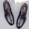 Fashion Luxury Brand Half Drag Casual Sandals Shoes Men Slippers Genuine Leather Loafers Lazy Penny Shoes High Quality Slip On Mens Shoe