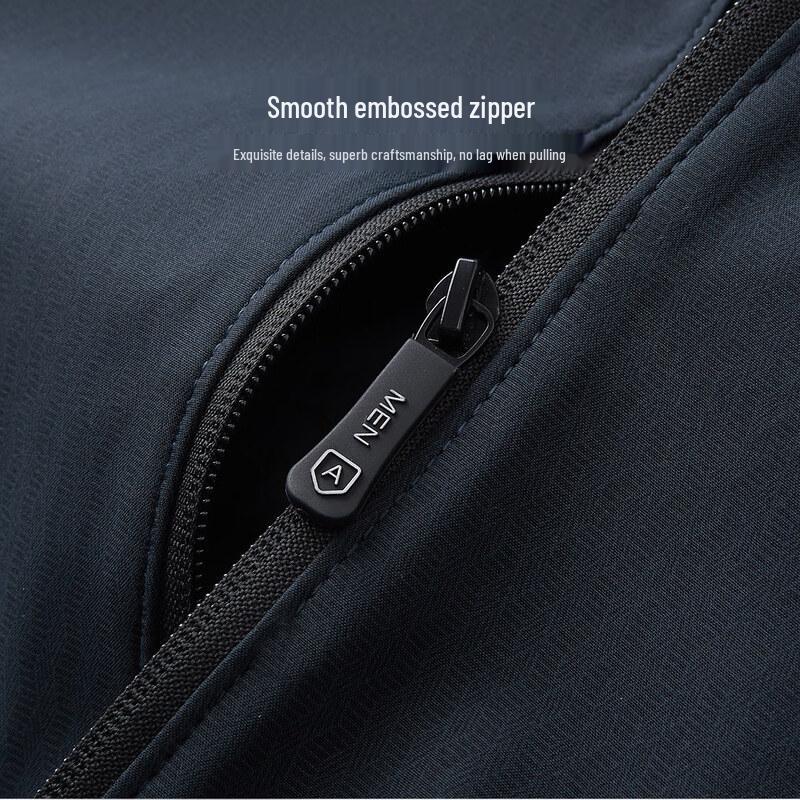 Shanshan Men's Baseball Collar Jacket