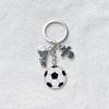 Sportlicher Fußball-Anhänger Schlüsselanhänger Kreativität Sneaker Trikot Design Auto Schlüsselanhänger Wettbewerbs Souvenir Geschenk C44