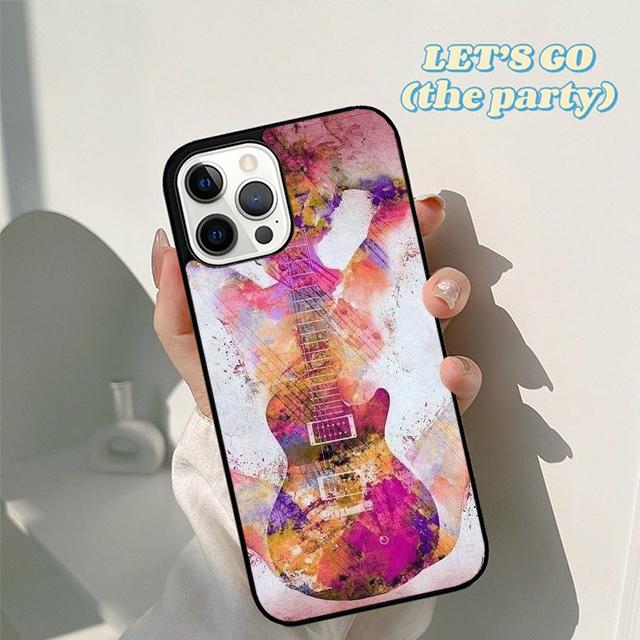 Autumu Gothic Girl Violin Watercolor Phone Case Cover for iPhone 17 Air 16 16e 15 12 11 13 14 Pro Max Plus Coque