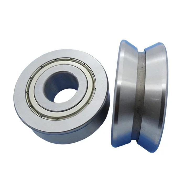 Sliding Rollers Bearing LV20457 Groove Round Bottom Track Pulley Bearing for Heavy Loads and High Speed Equipment