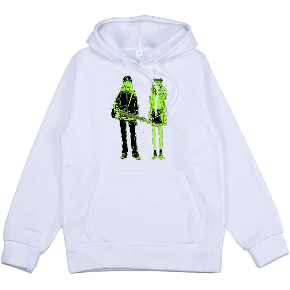 Funny Cartoon Graphic Hoodies The Guy She Was Interested In A Guy At All Sweatshirts She A Guy Manga Print Clothes