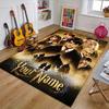 Hogwarts Design Area Rug Personalized Name- Non-Slip, Soft & Cozy Floor Mat for Living Room, Office - Indoor/Outdoor Carpet