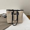 Summer Weave Straw Bag Boho Tote Bag Elegant Straw Shoulder Bag  for Women