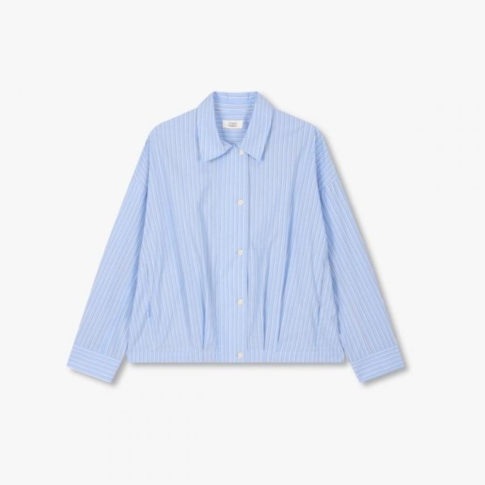 

Studio Tomboy Stripe Shirt With Bottom String 9176221981ct Blue/OS