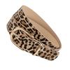 Y2K Leopard Pattern PU Leather Belt Adjustable Waistband Pin Buckle Waist Strap For Women Jeans Pants Fashion Accessory