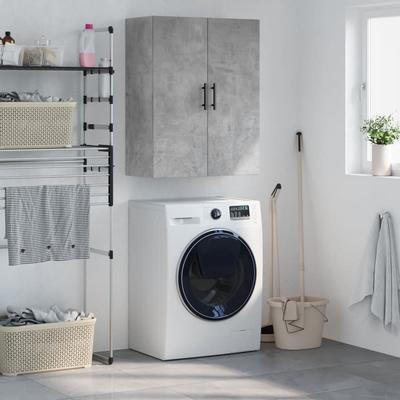 Vidaxl Wall Cabinet, Concrete Grey, 69.5X34X90 Cm