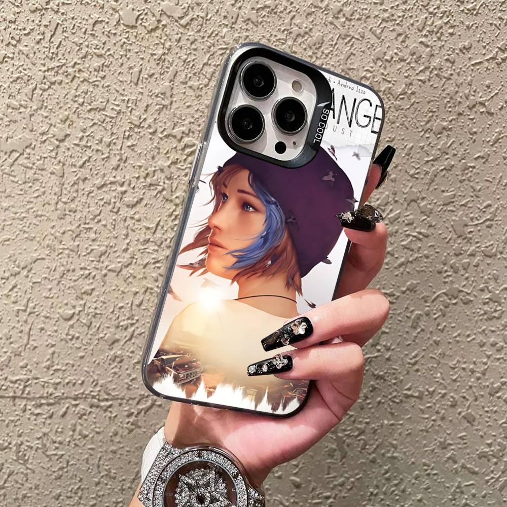 Game Anime Life Is S-Strange Cute Phone Case For IPhone 17 16 15 14 13 12 11 Pro Max Plus Color Silver Cover