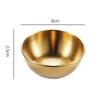Steel Kitchen Supplies Home Essential Small Bowl Seasoning Dish Sauce Plate Food Snack Dish