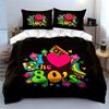 Retro 80S Style Decor Set Soft Comfortable Duvet Cover Bedding Set Included 1*Duvet Cover & 2*Pillowcases, Gift