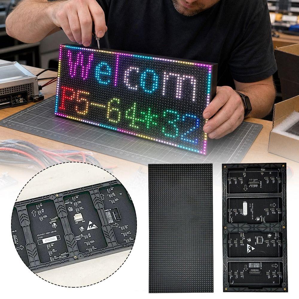 High Brightness Full Color LED Panel P5-320x160 LED Board LED Matrix Panel  Stage Background