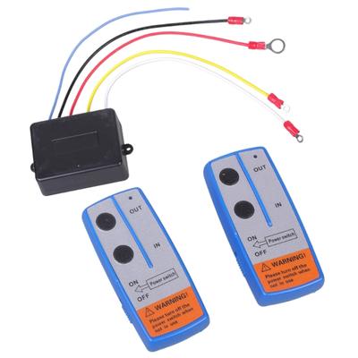 Kit de télécommande de treuil numérique électrique sans fil pour le remorquage de camions tout-terrain 24 V 12 V, contrôleur de commutateur, combiné étanche