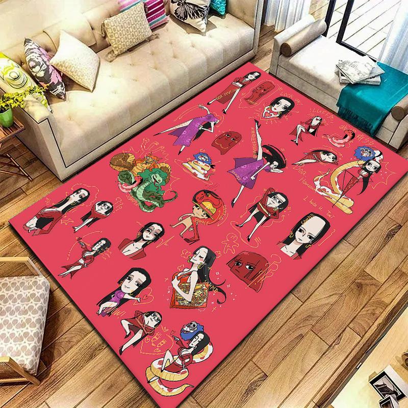 Boa Hancock Carpet Rug For Living Room Bedroom Home Sofa Decoration,kids Play Nonslip Floor Mat