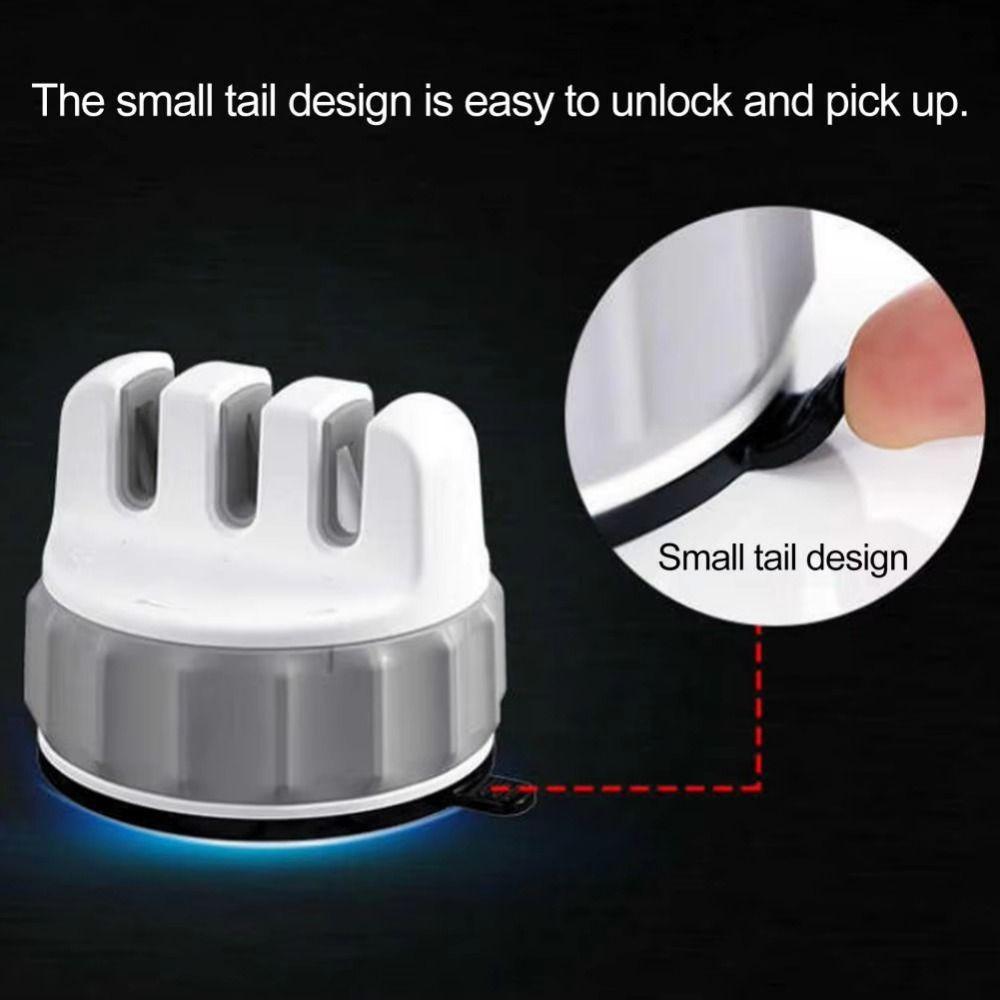 Stainless Steel Mini Cutter Sharpener 3 Stages Cutter Whetstone Sharpening Stone  Kitchen